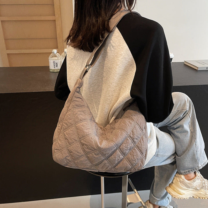 Gequiltede Puffer Schoudertas
