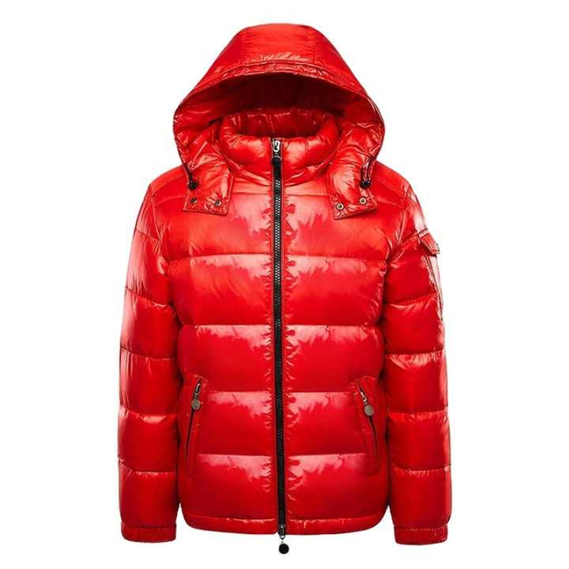 Winter Puffer Jas met Capuchon en Rits voor Dames