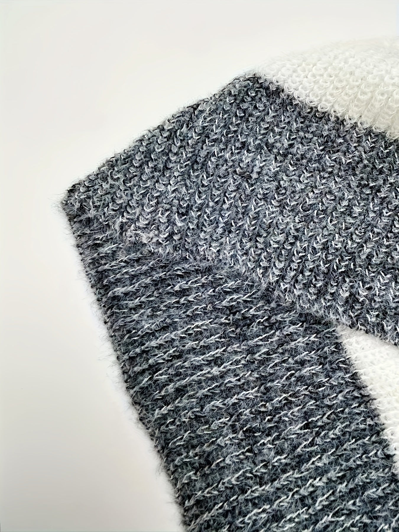 Trendy Gestreepte Mini Sweaterjurk Voor Dames