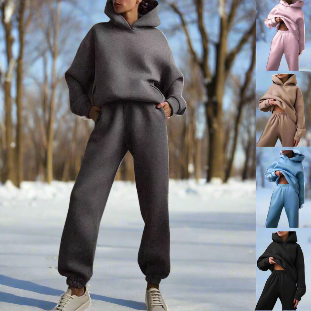 Tracksuit met Hoodie en Joggingsbroek voor Dames