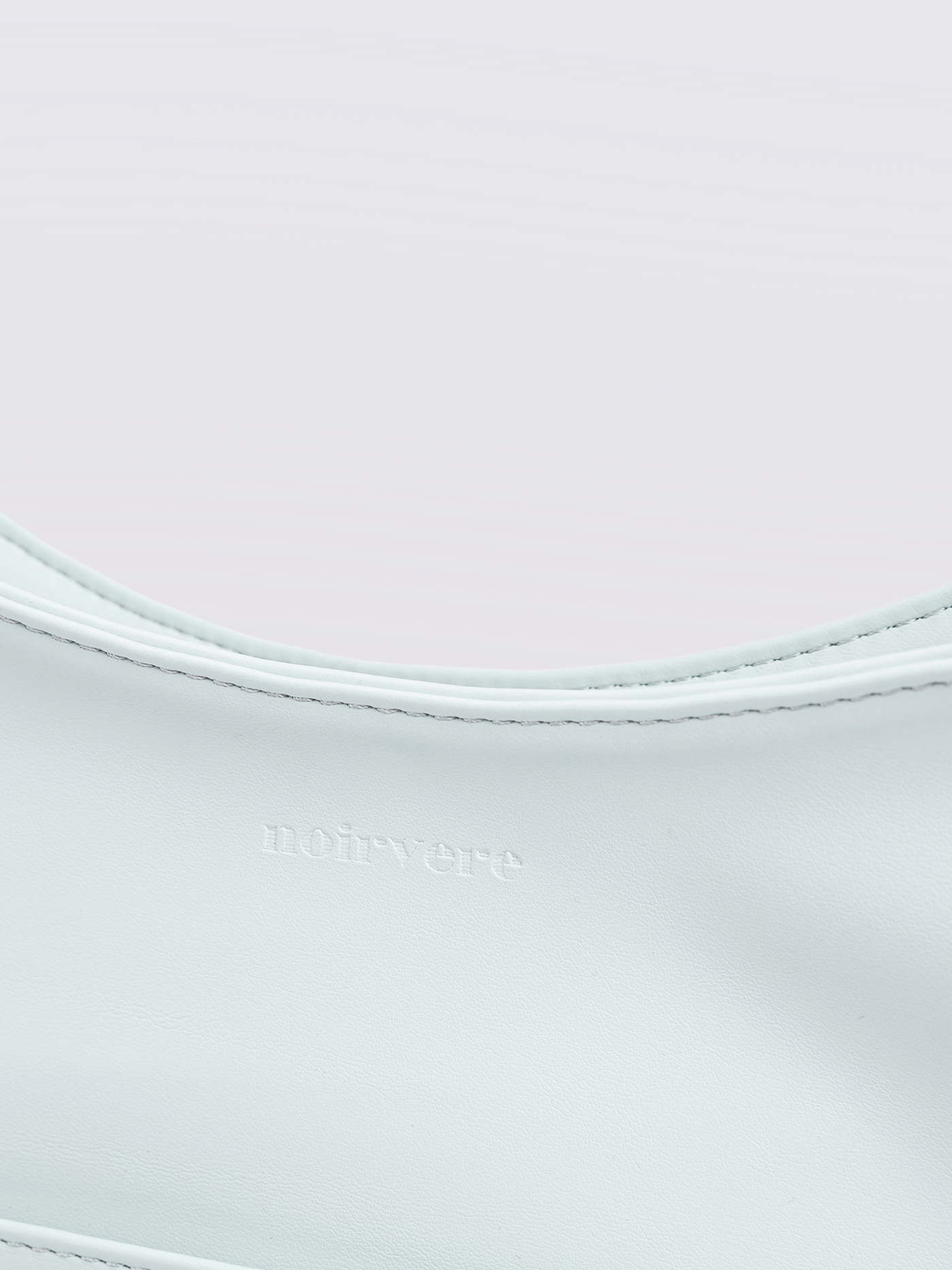 Minimalistisch vegan leer hobo schoudertas