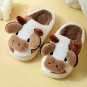 Cute Warm Animal Slippers with Soft Lining