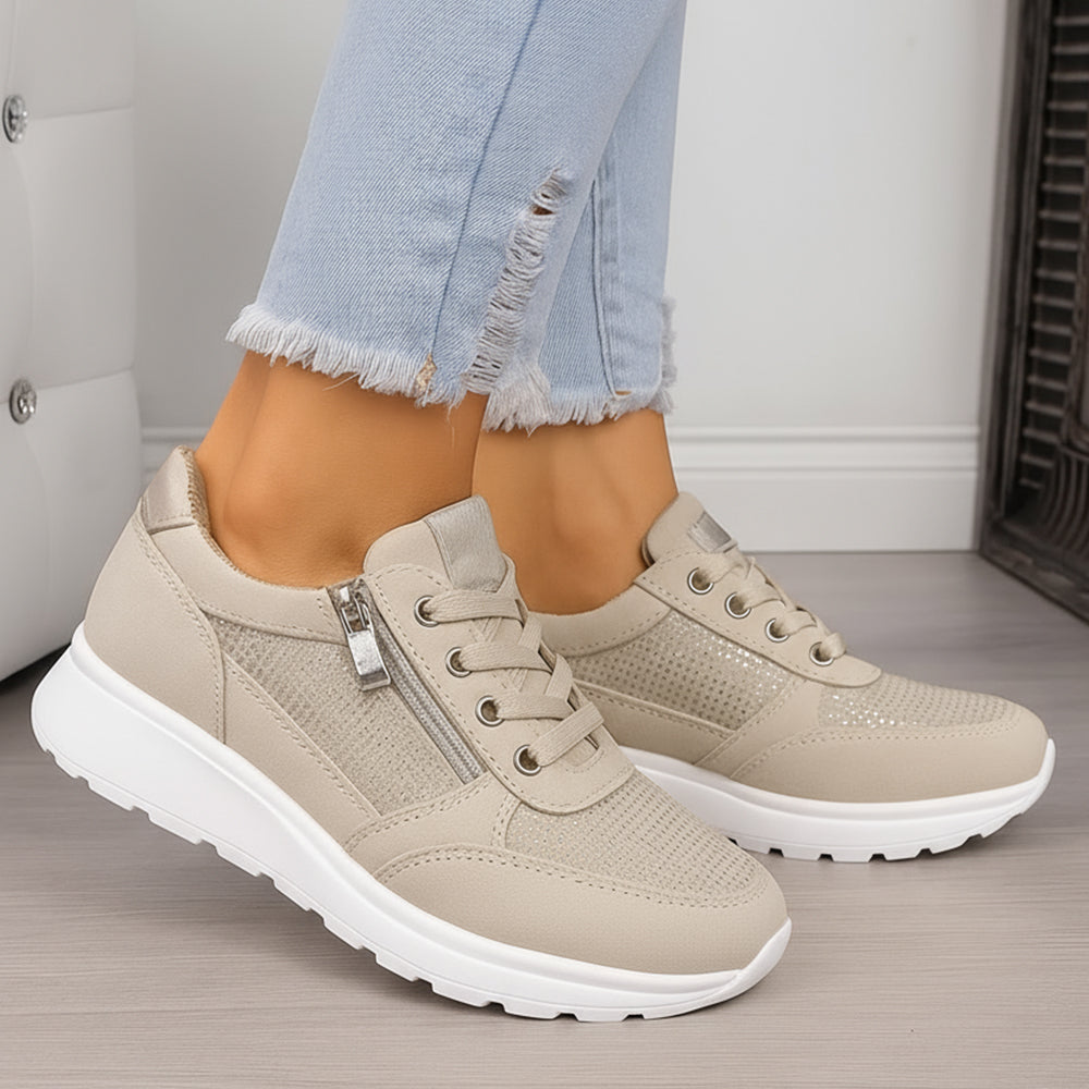 Wygodne sneakersy z lekką podeszwą dla kobiet