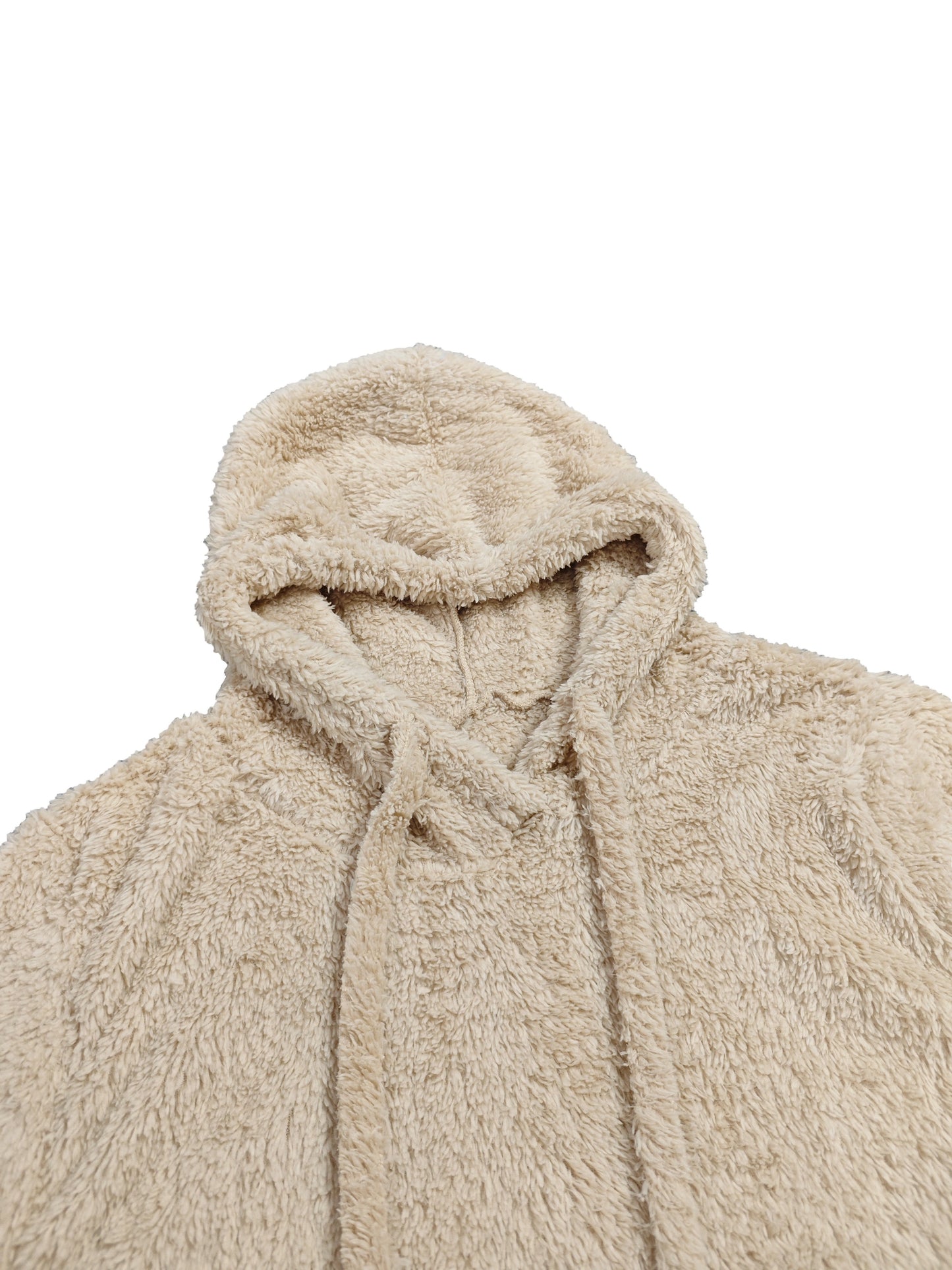 Teddy Dames Sweaterjurk met Hoodie en Zakken
