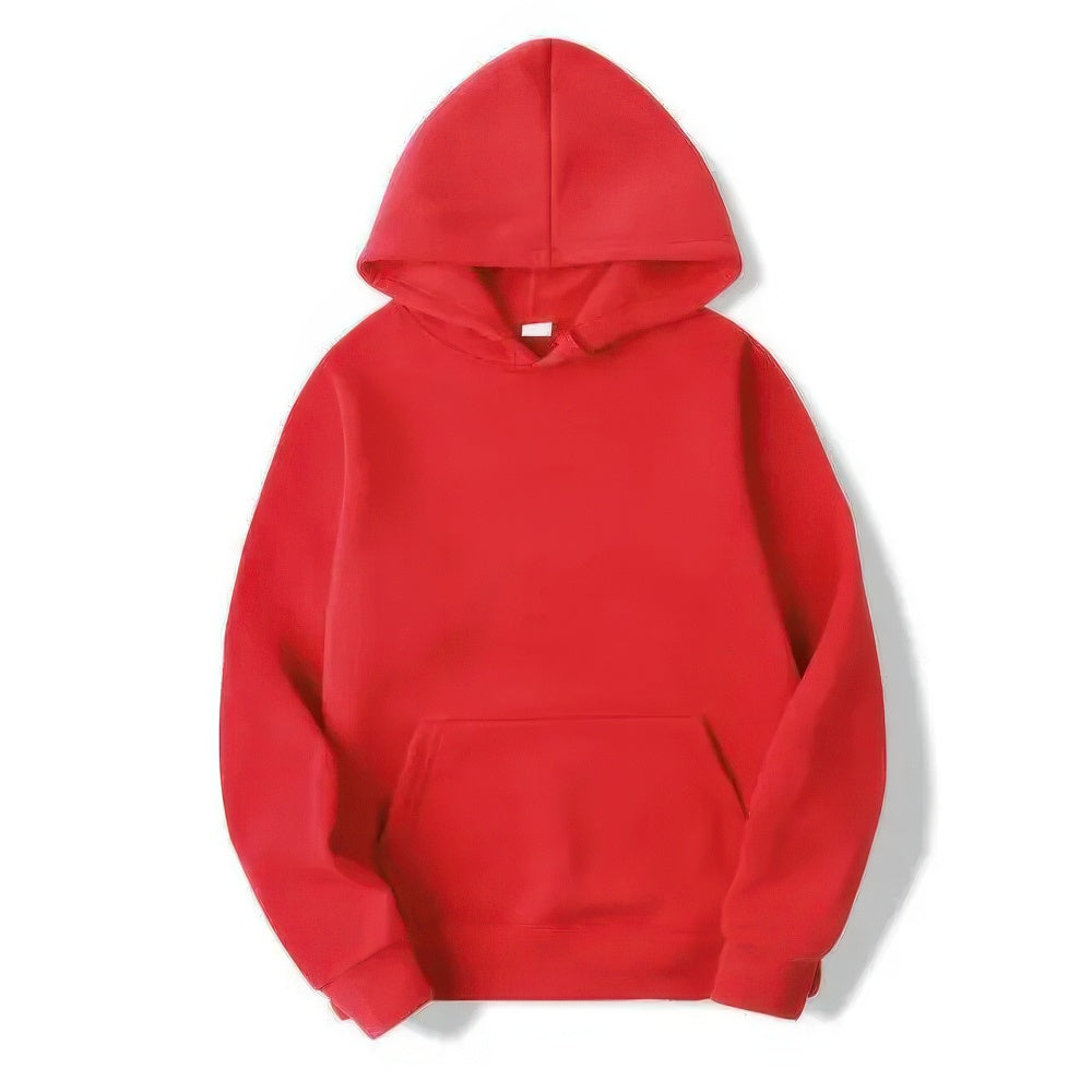 Casual Hoodie Unisex Met Kangoeroezak en Capuchon