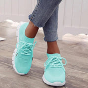 Mesh Sneakers for Women with Lightweight Sole for Walking and Leisure