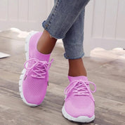 Mesh Sneakers for Women with Lightweight Sole for Walking and Leisure
