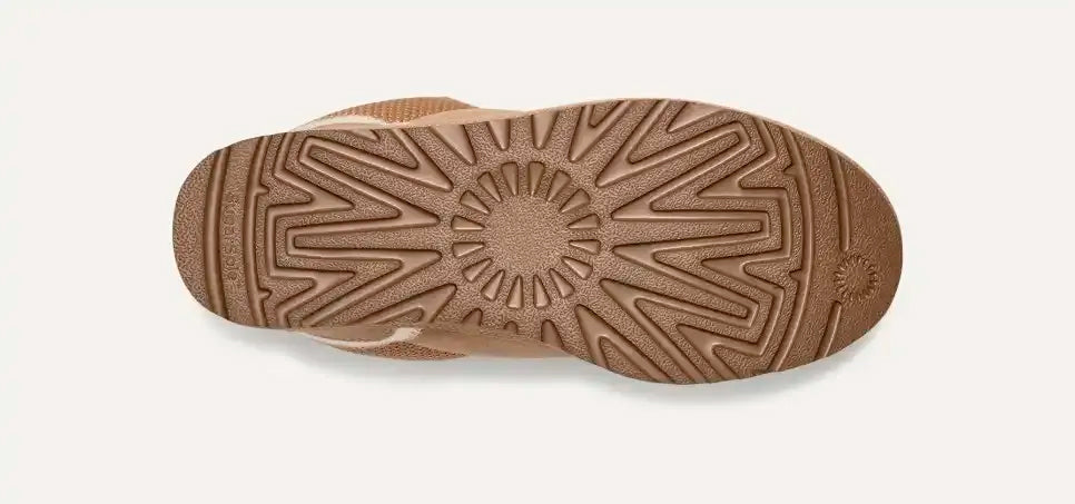 Cognac Plateau Sneakers met Voering voor Dames