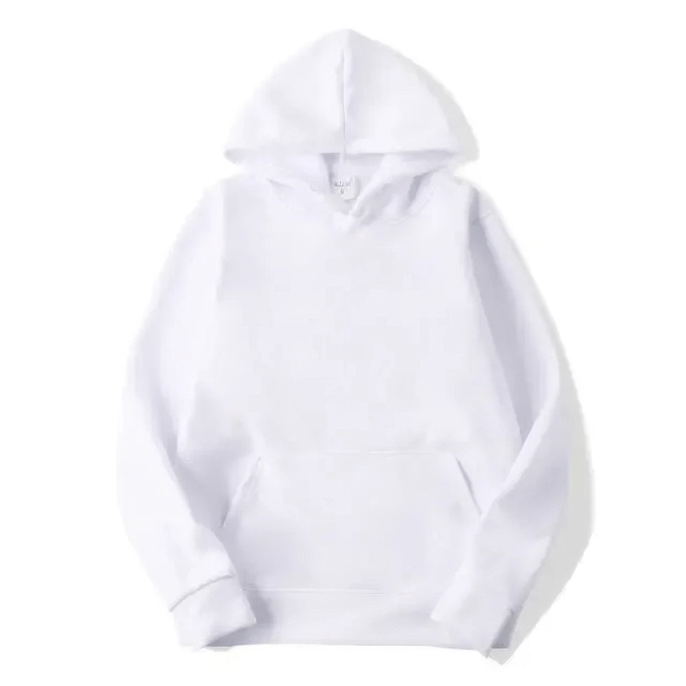 Casual Hoodie Unisex Met Kangoeroezak en Capuchon