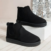Women's Warm Winter Lined Boots with Anti-Slip Sole