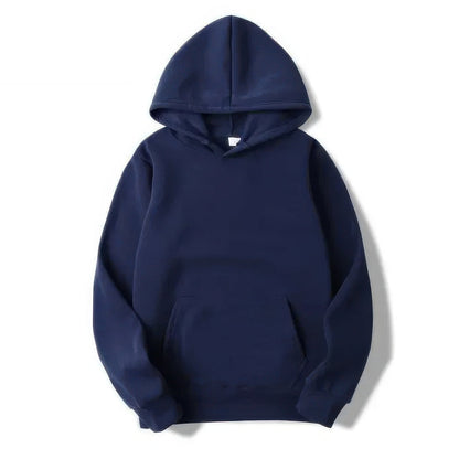 Casual Hoodie Unisex Met Kangoeroezak en Capuchon