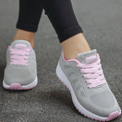 Baskets en mesh sportives pour femmes pour la course à pied et la marche