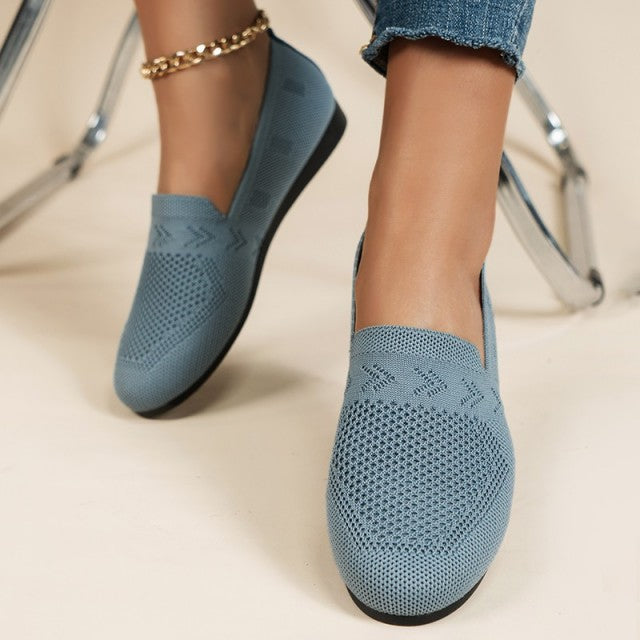 Lightweight Slip-Ons with Breathable Mesh for Women