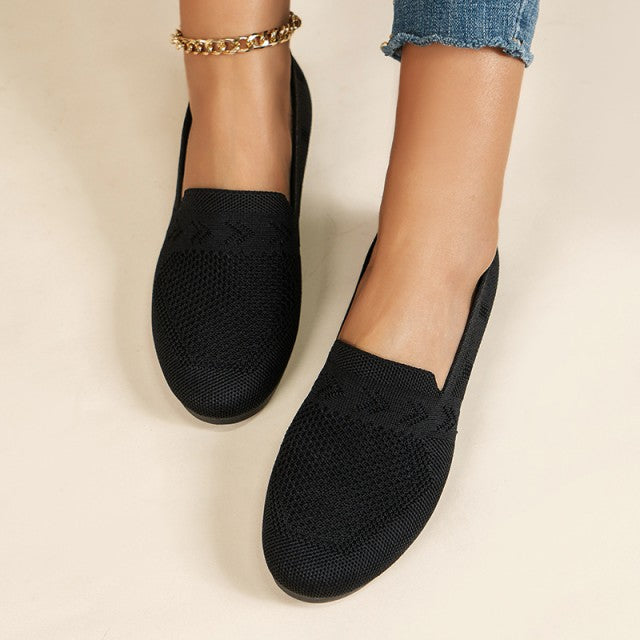 Lightweight Slip-Ons with Breathable Mesh for Women