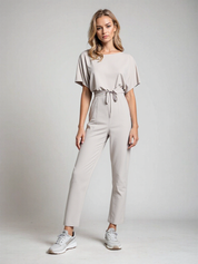 Milena - Jumpsuit met korte mouwen