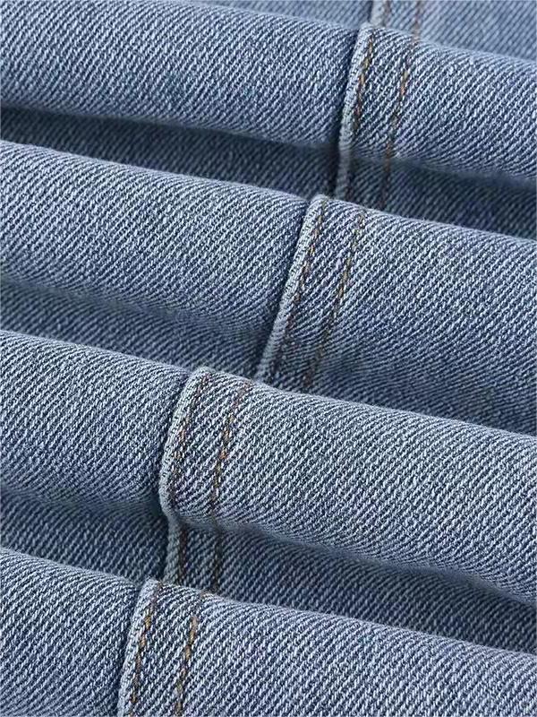 Mirjam - Flared Jeans met rode ster