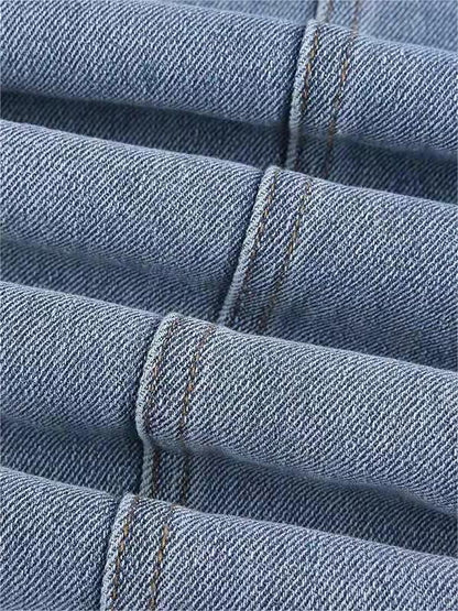 Mirjam - Flared Jeans met rode ster