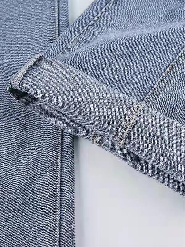 Mirjam - Flared Jeans met rode ster