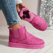 Women's Warm Winter Lined Boots with Anti-Slip Sole