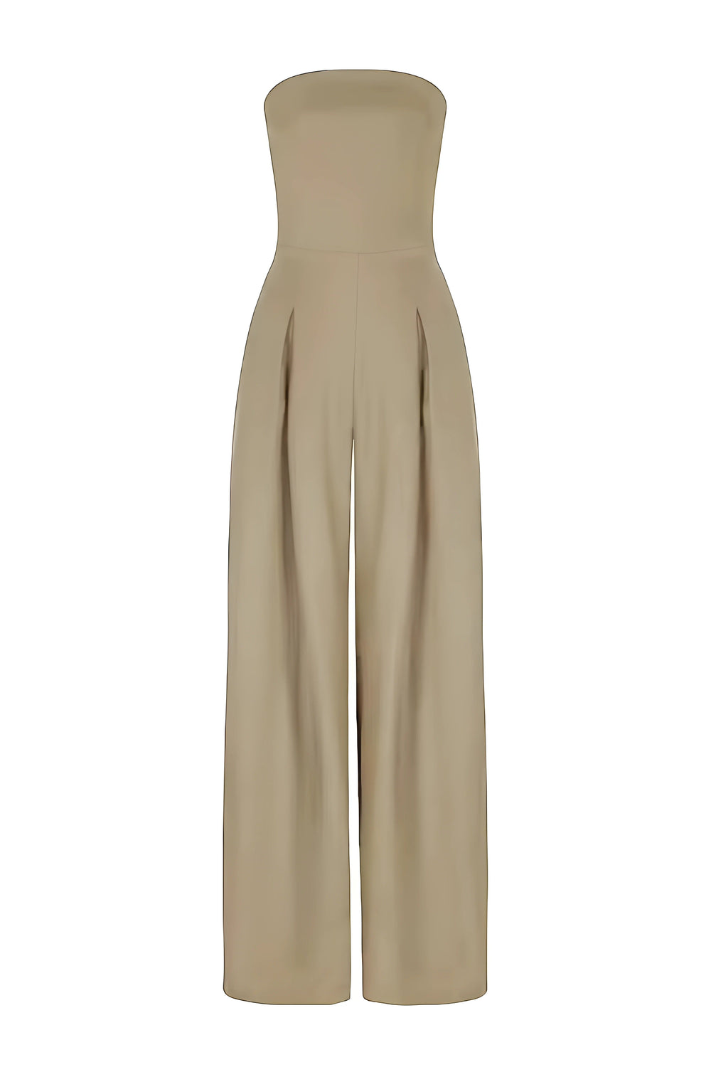 Viola - Elegante strapless jumpsuit