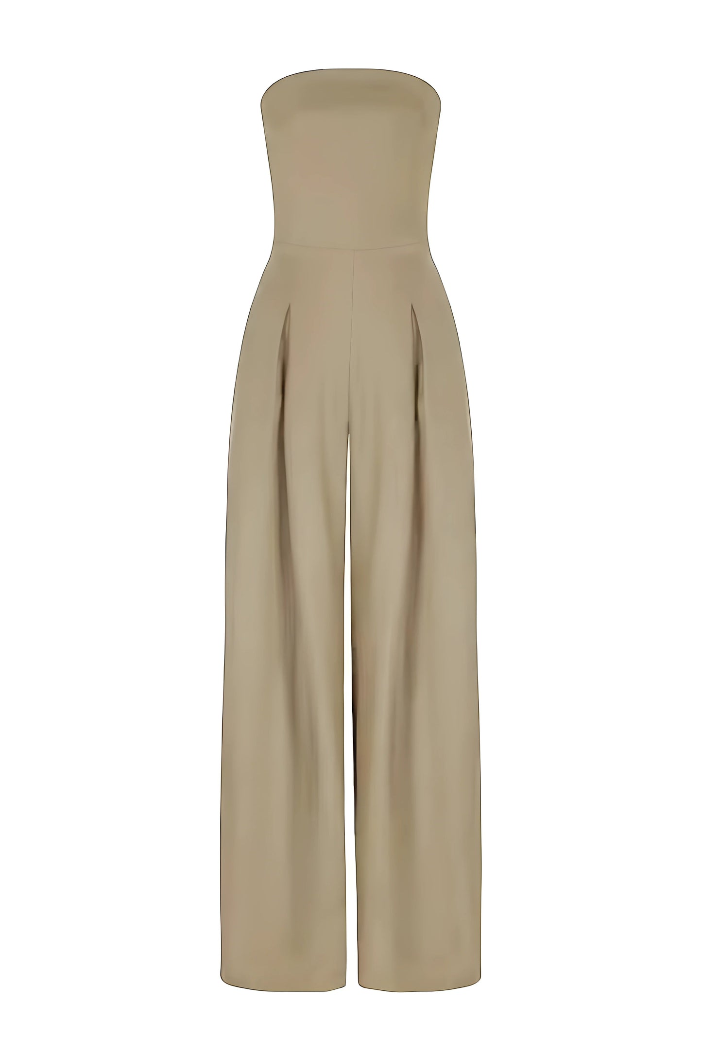 Viola - Elegante strapless jumpsuit
