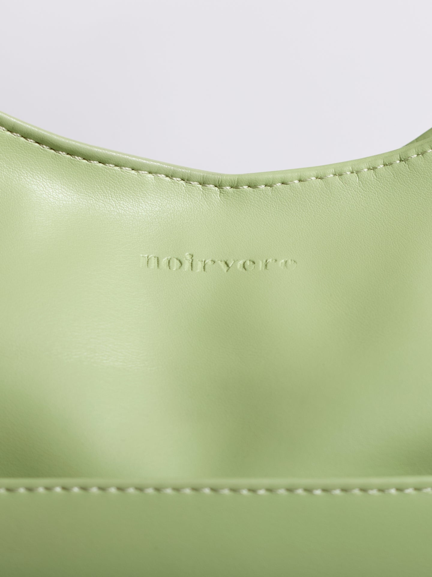 Minimalistisch vegan leer hobo schoudertas