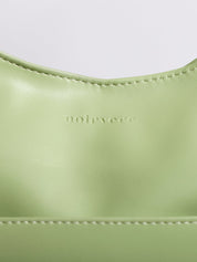 Minimalistisch vegan leer hobo schoudertas