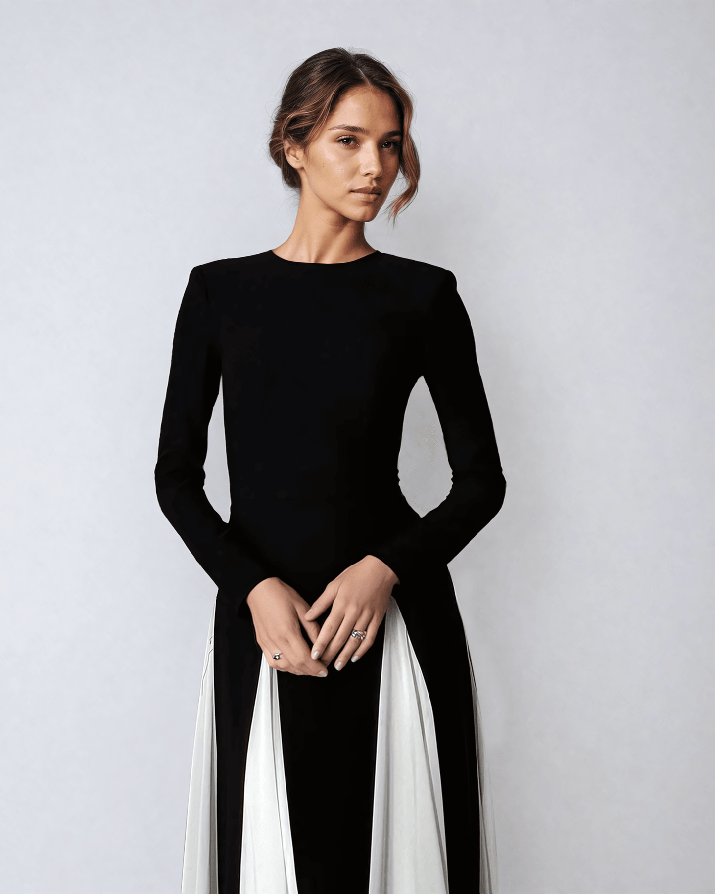 Feline - Maxi jurk chic met vloeiende pasvorm