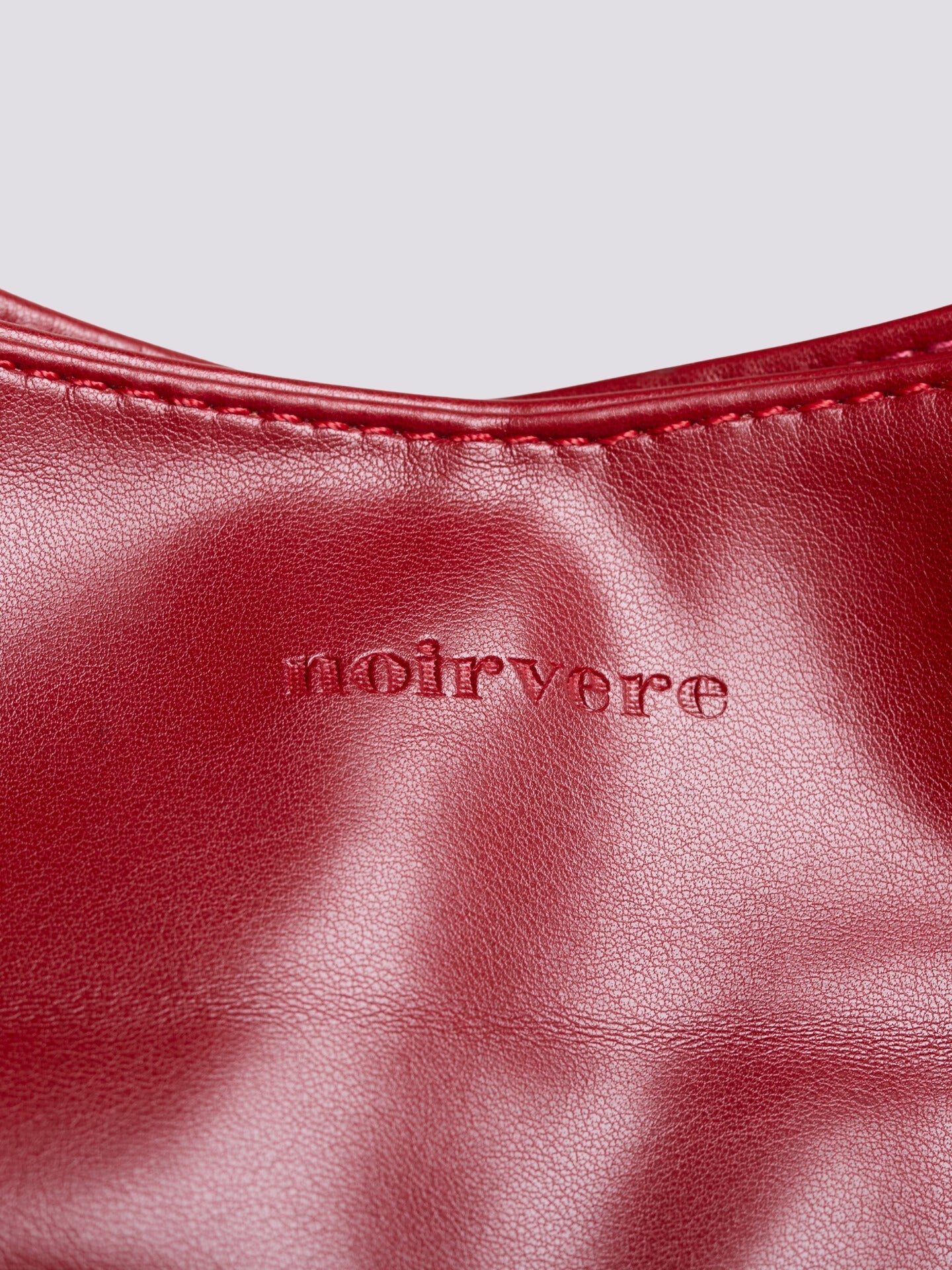 Minimalistisch vegan leer hobo schoudertas