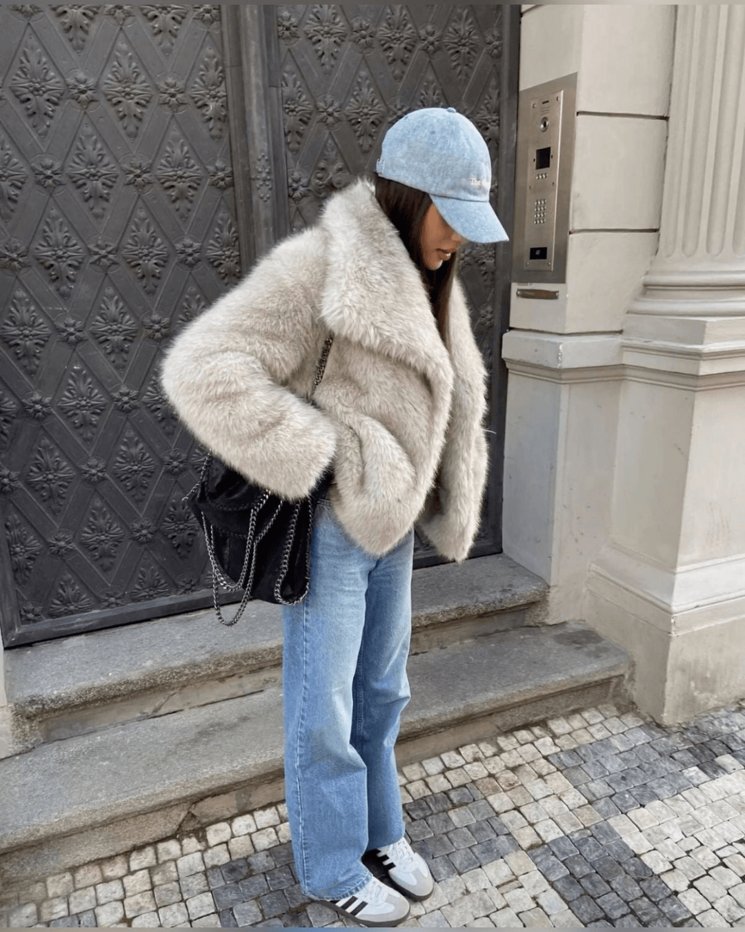 Luxe zachte oversized winterjas voor dames van faux fur