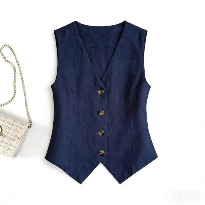 Aicha - Elegant Sleeveless Vest