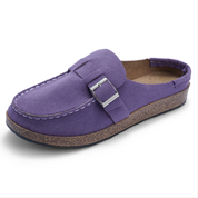 Comfortabele Orthopedische Clogs Met Kurkzool En Gesp Voor Dames