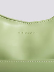 Minimalistisch vegan leer hobo schoudertas