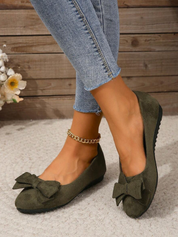Comfort Ballerina’s Met Strikdetail En Zachte Pasvorm
