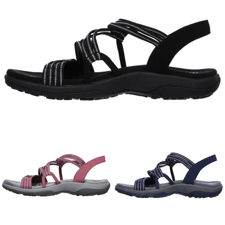 Comfortable Orthopedic Women’s Sandals with Cross Straps