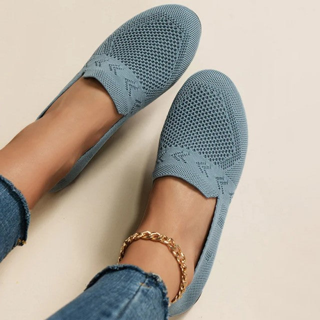 Lightweight Slip-Ons with Breathable Mesh for Women