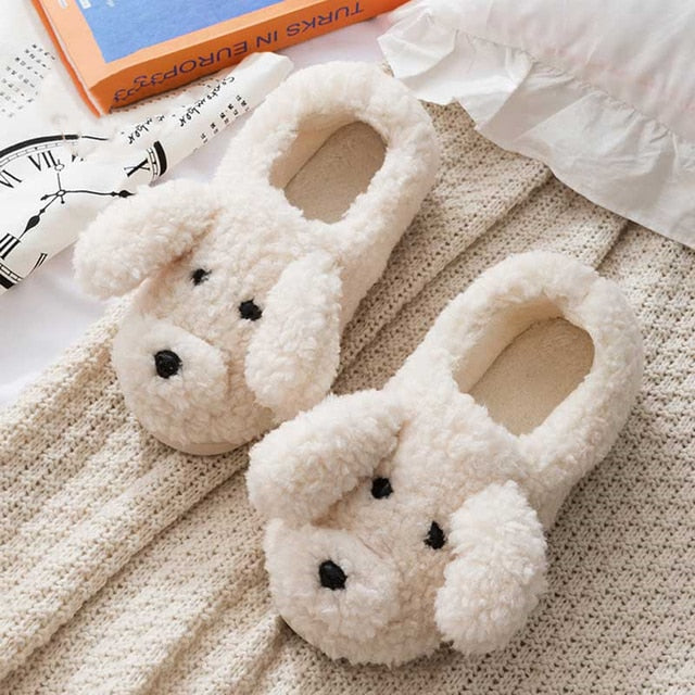 Cute Warm Animal Slippers with Soft Lining
