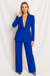 Olivia - Stijlvolle tweedelige blazerpak met elegante uitstraling