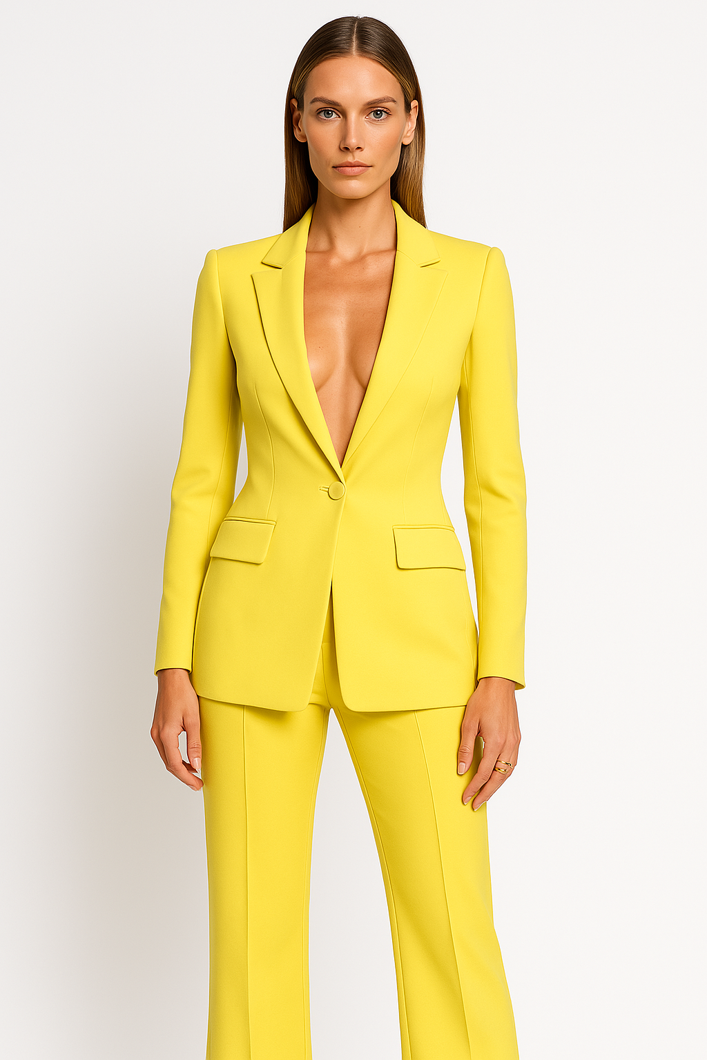 Olivia - Stijlvolle tweedelige blazerpak met elegante uitstraling