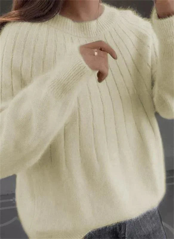 Gebreide Trui Vrouwen fluffy