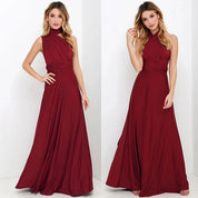 Kensi - Maxi jurk met wikkel top