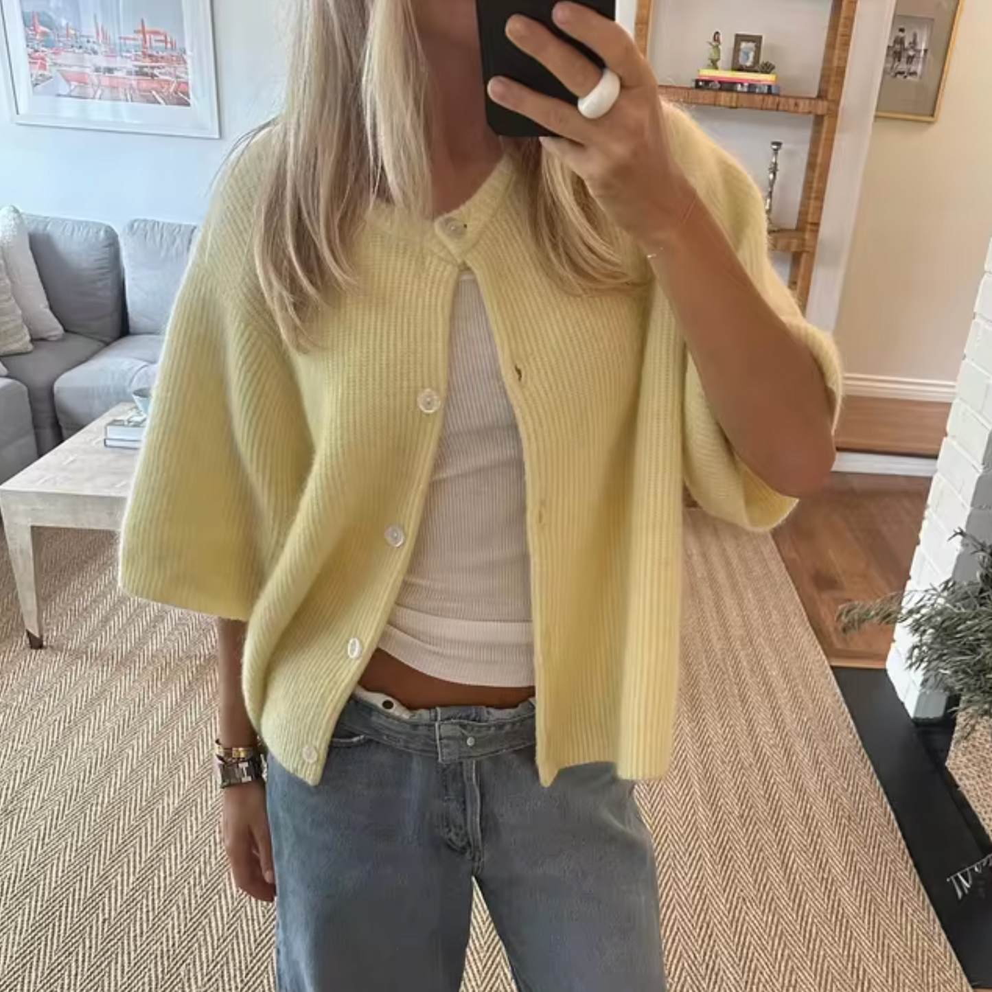 Elise - Vest met korte mouwen