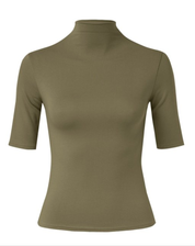 Dames Elegante Slim Fit Top Lange Mouw en Col