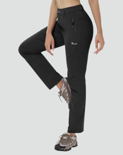 Women's Waterproof Winter Sports & Hiking Pants with Fleece Lining
