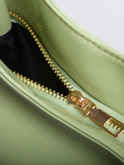 Minimalistisch vegan leer hobo schoudertas