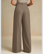 Women's Wide-Leg Pants with High Waist
