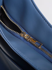 Minimalistisch vegan leer hobo schoudertas