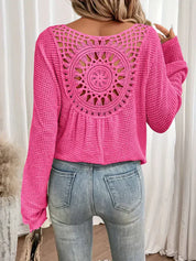 Chloé - Boho Crocheted Sweater