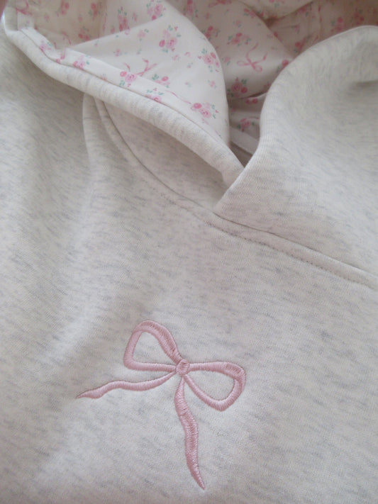 Yvonne - Oversized hoodie met strik