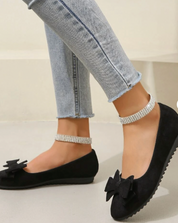 Comfort Ballerina’s Met Strikdetail En Zachte Pasvorm